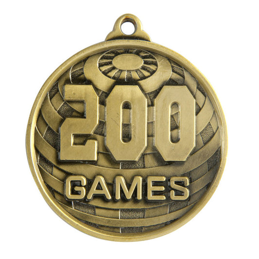 Global Medal-No. Games (200)