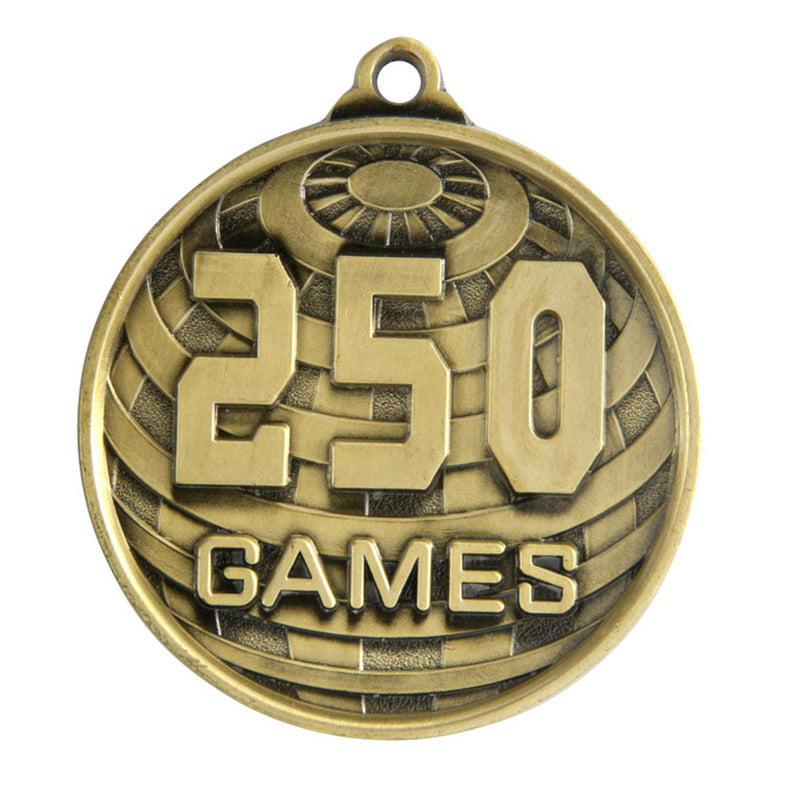 Global Medal-No. Games (250)