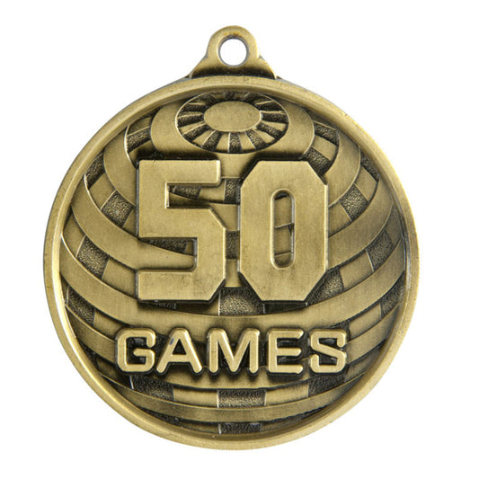Global Medal-No. Games (50)