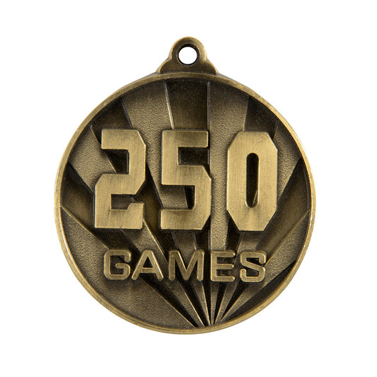 Sunrise Medal-No. Games (250)