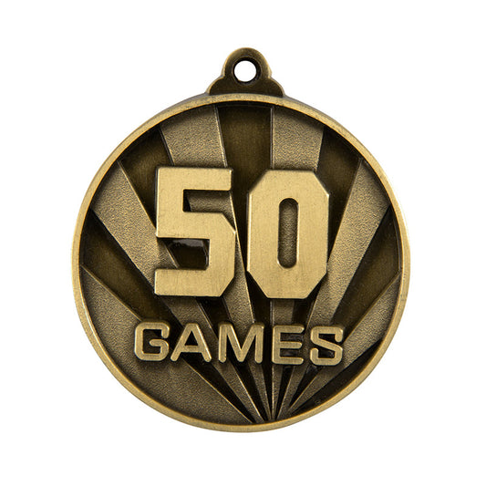 Sunrise Medal-No. Games (50)