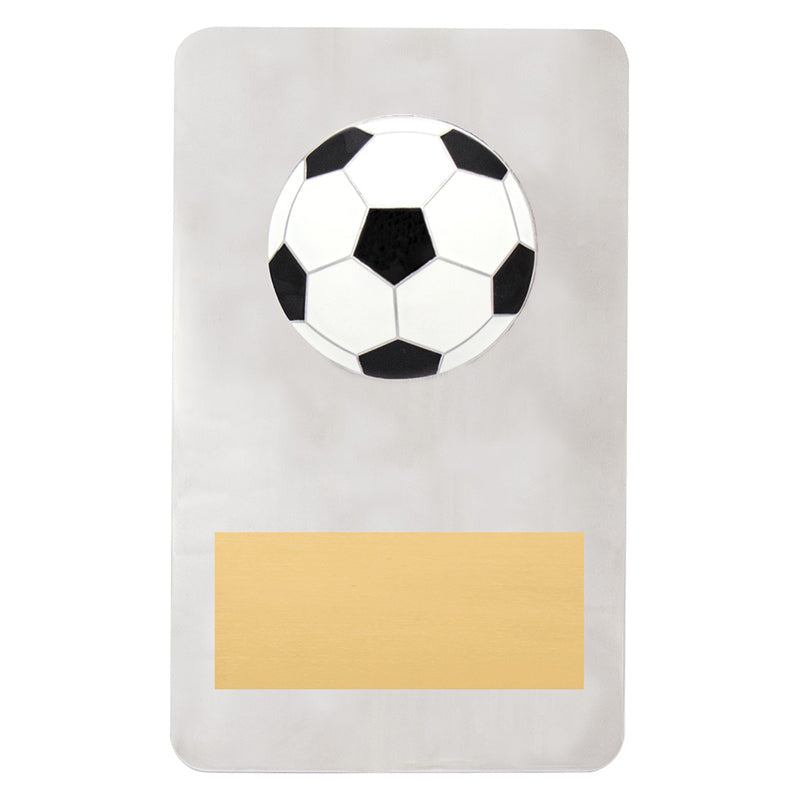 Metal Football Plaque