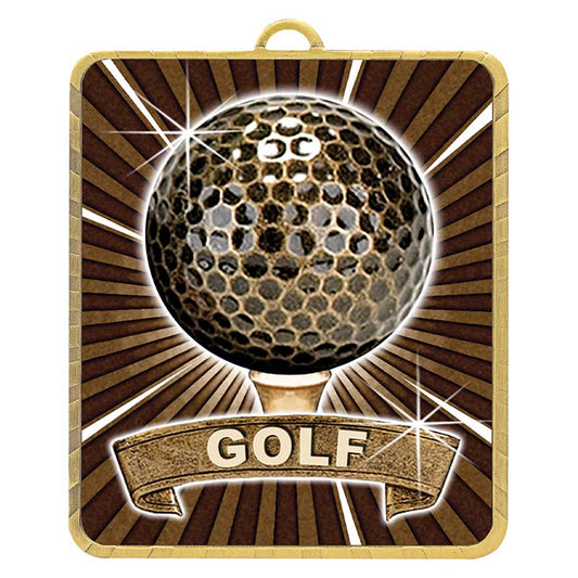 Gold Lynx Medal - Golf