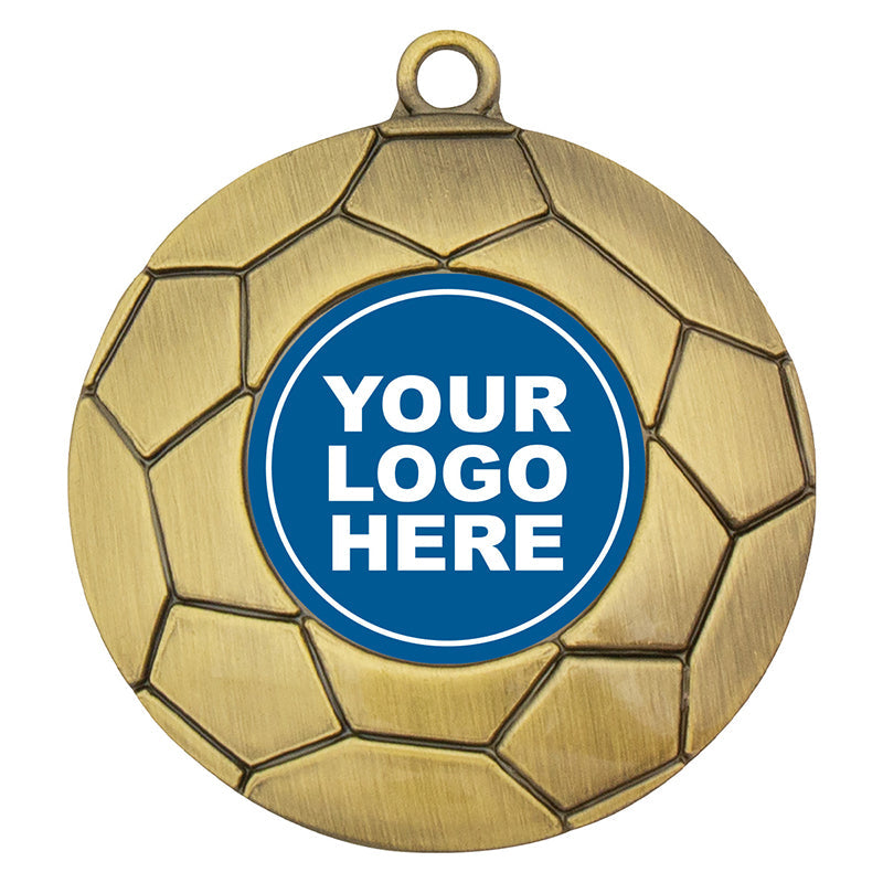 Football Ball Logo Medal