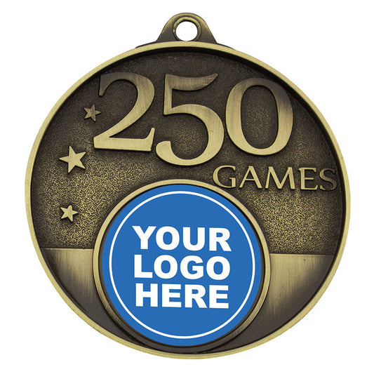 250 Games Milestone Medal